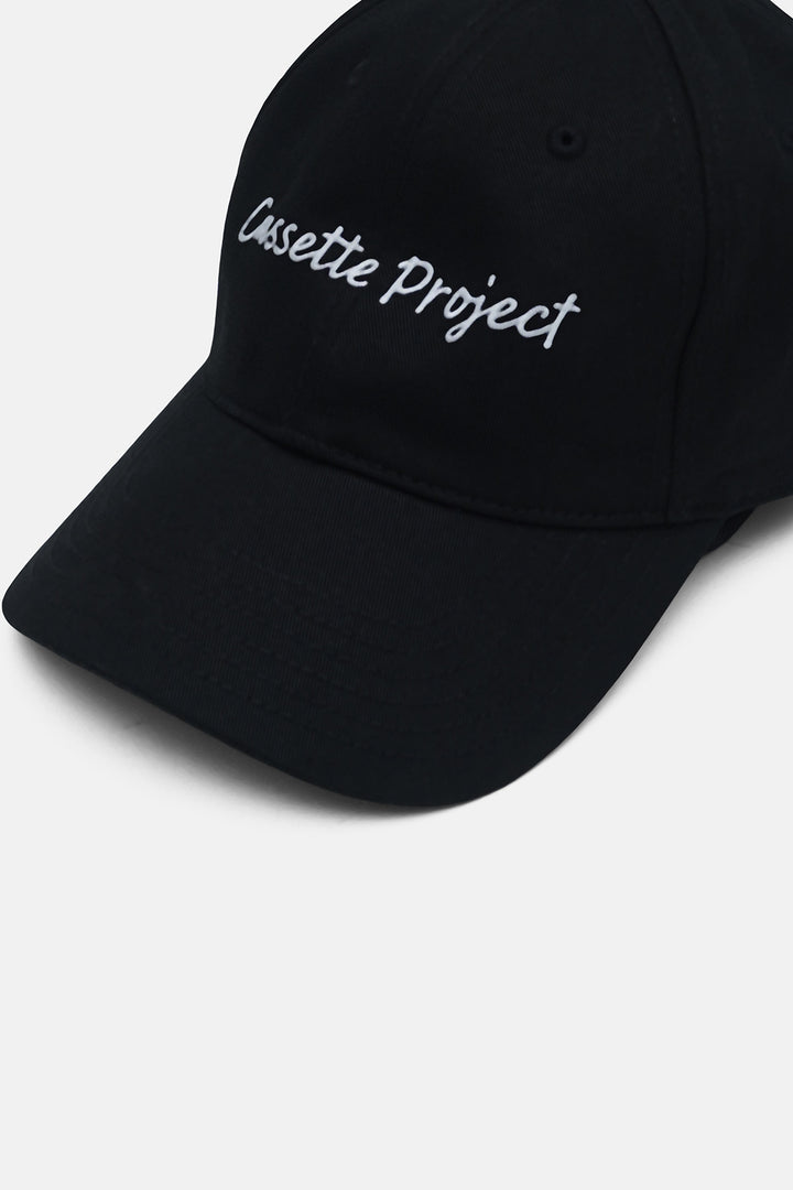 BLACK CASSETTE COTTON CAP