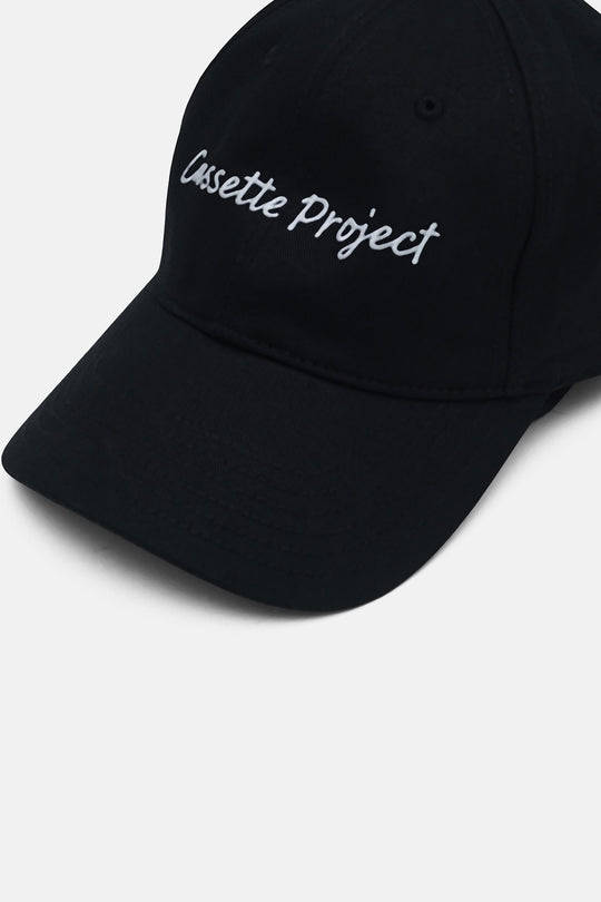 BLACK CASSETTE COTTON CAP