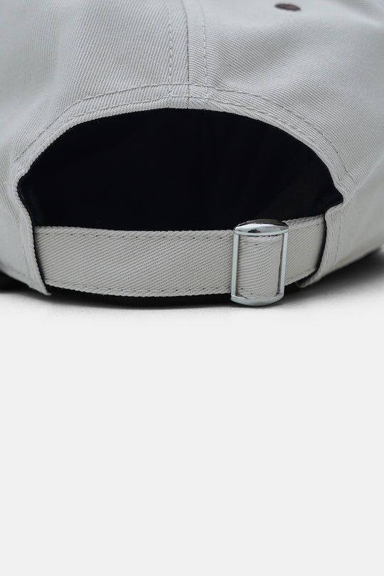 BEIGE CLUB ACCESS COTTON CAP