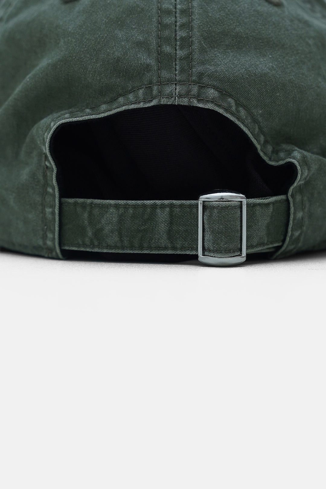 OLIVE CONTRAST COTTON CAP