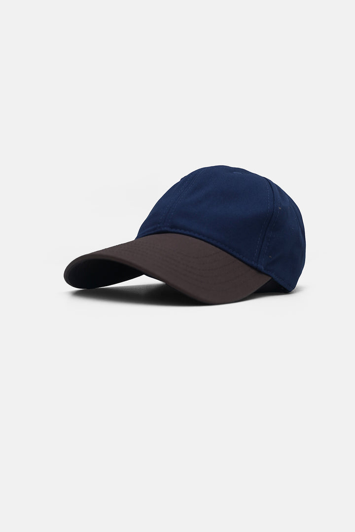 NAVY CONTRAST COTTON CAP