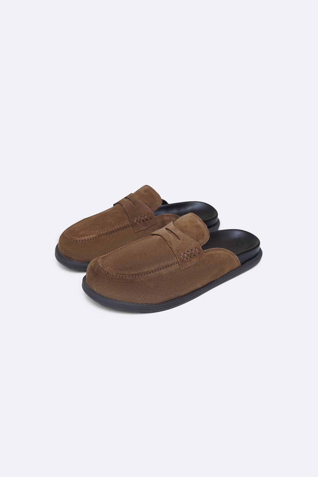 SUEDE LEATHER MULES