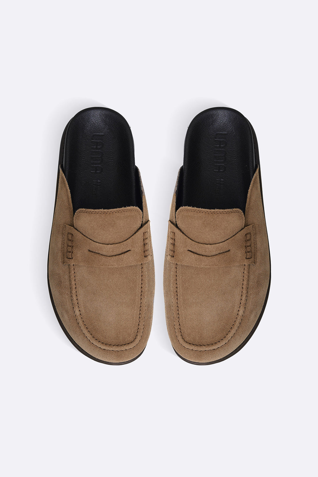 SUEDE LEATHER MULES