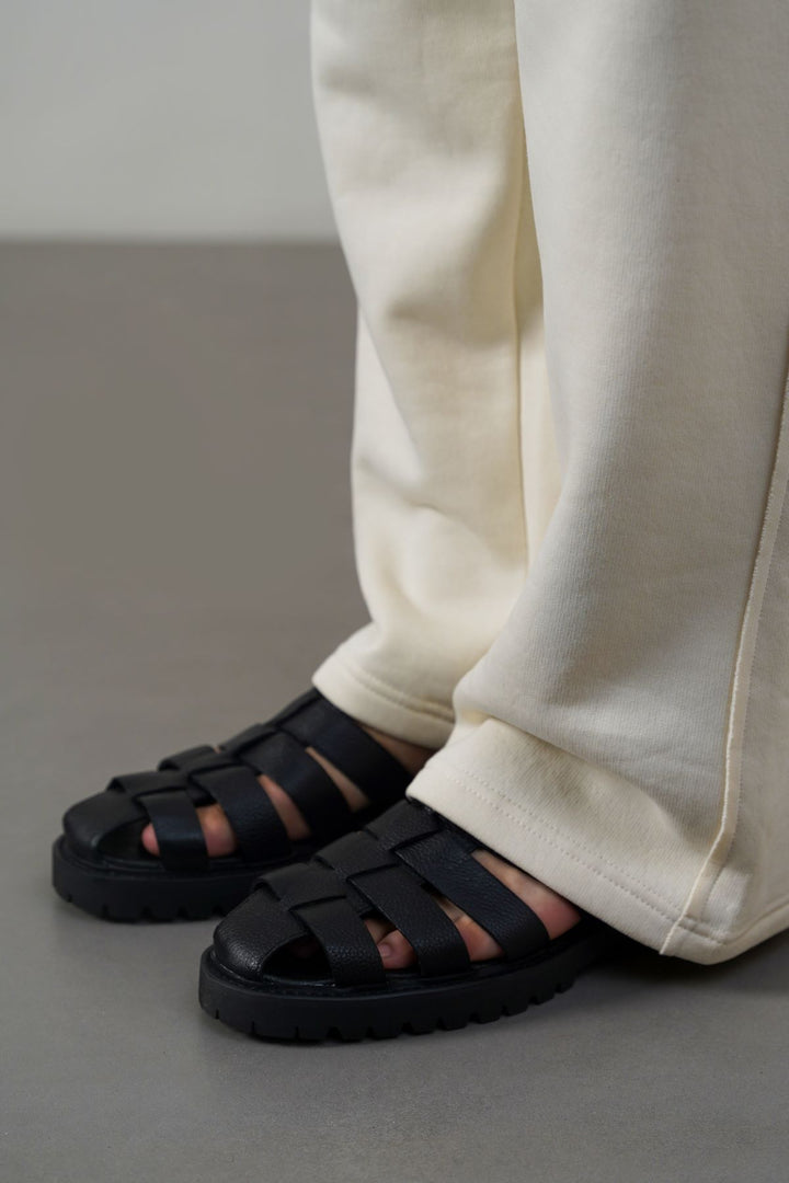 LEATHER FISHERMAN SANDALS