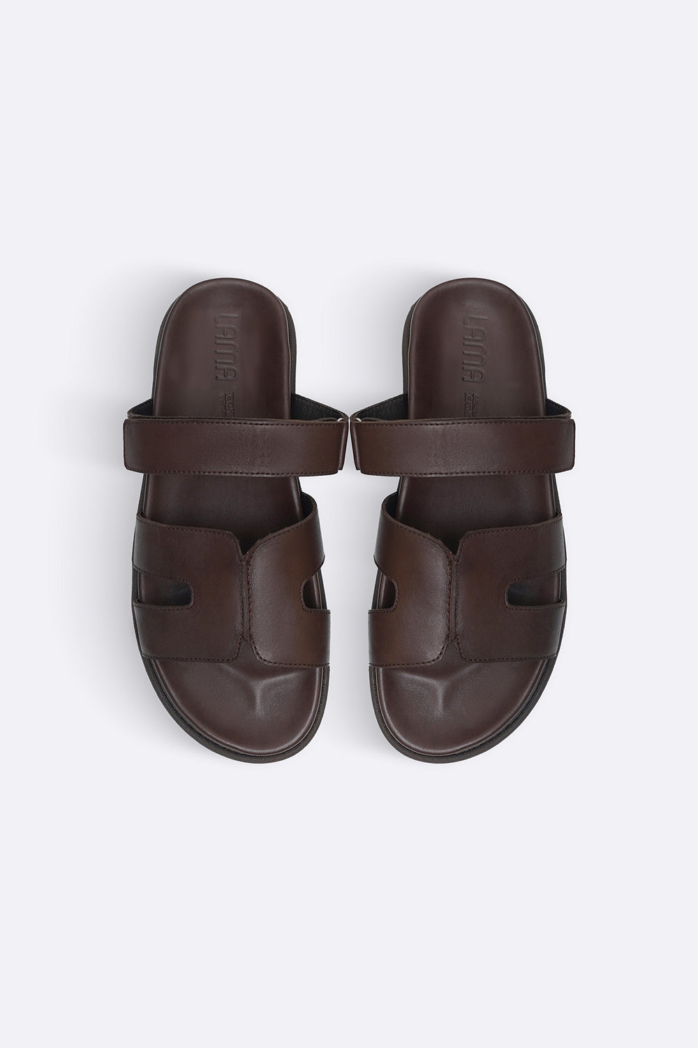 COFFEE CLASSIC LEATHER SLIDE