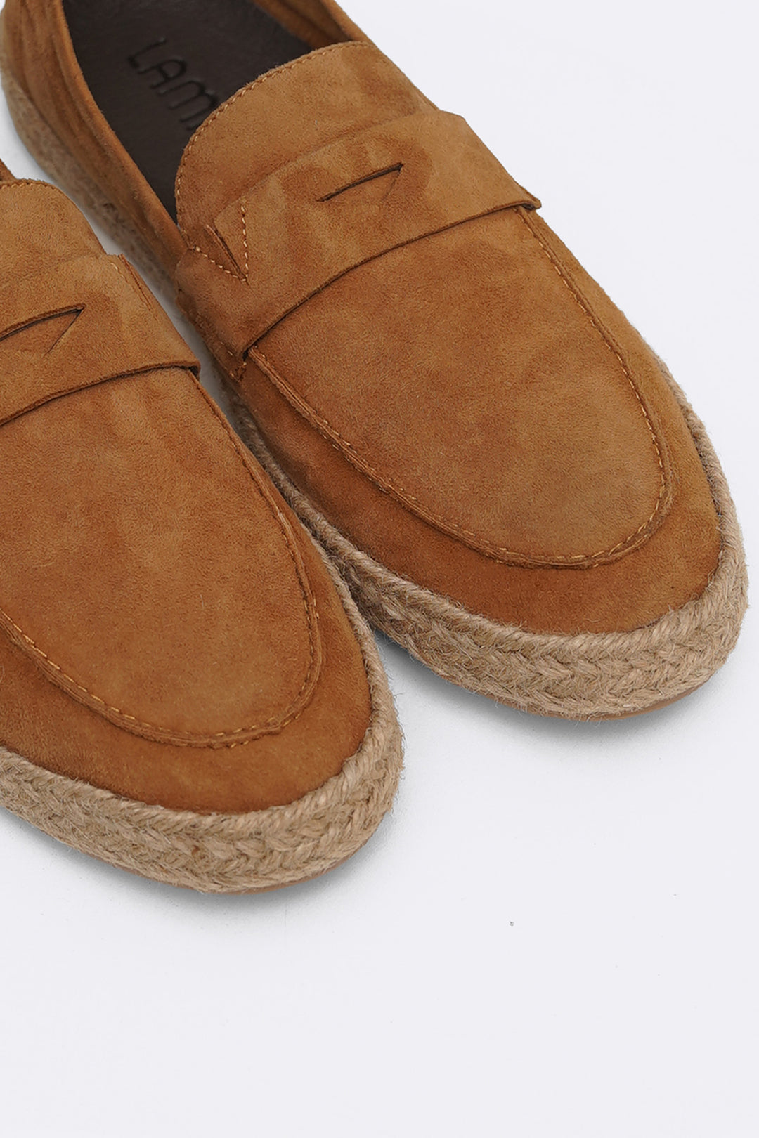 TAUPE SUEDE ESPADRILLES