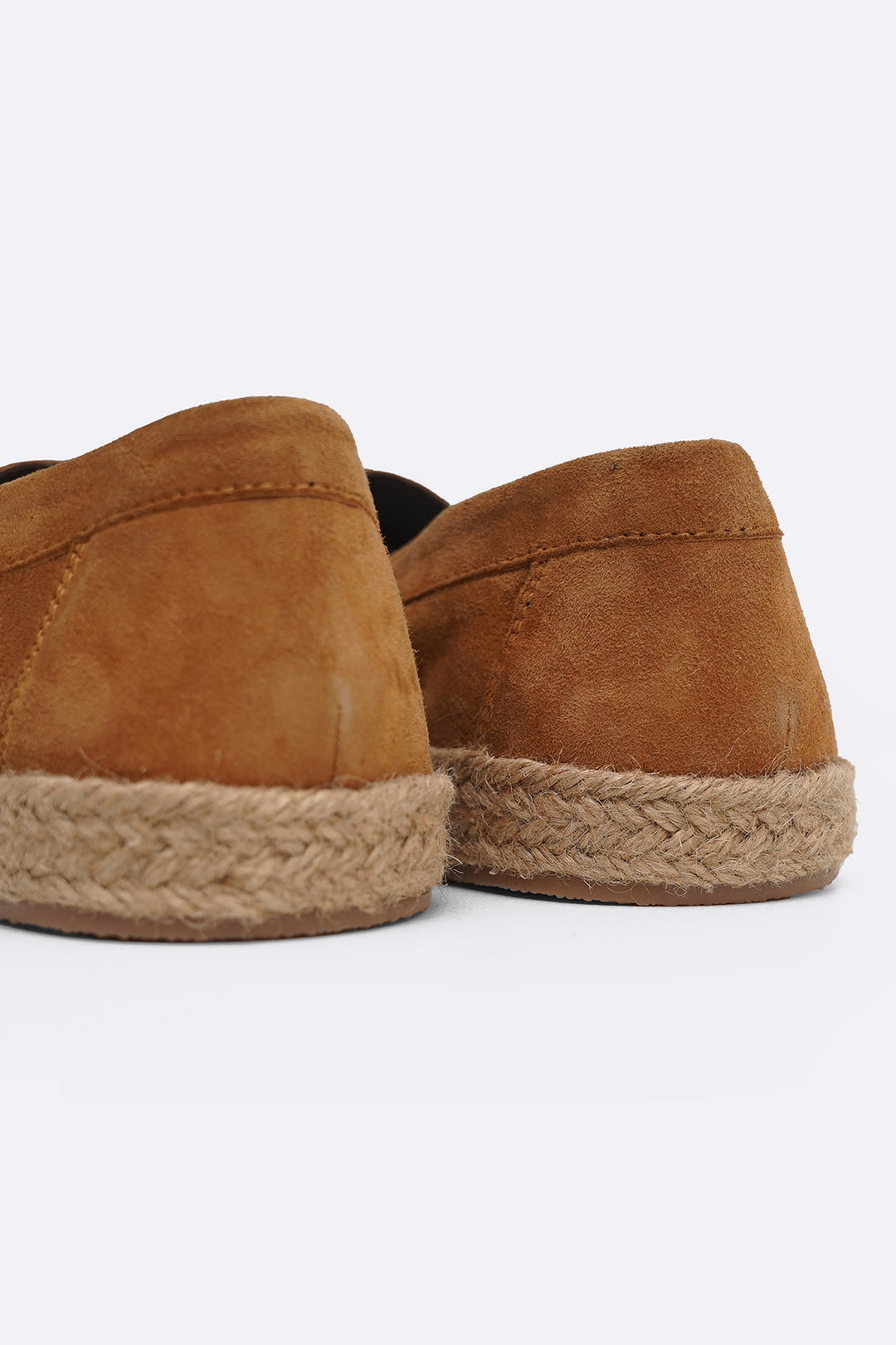 TAUPE SUEDE ESPADRILLES