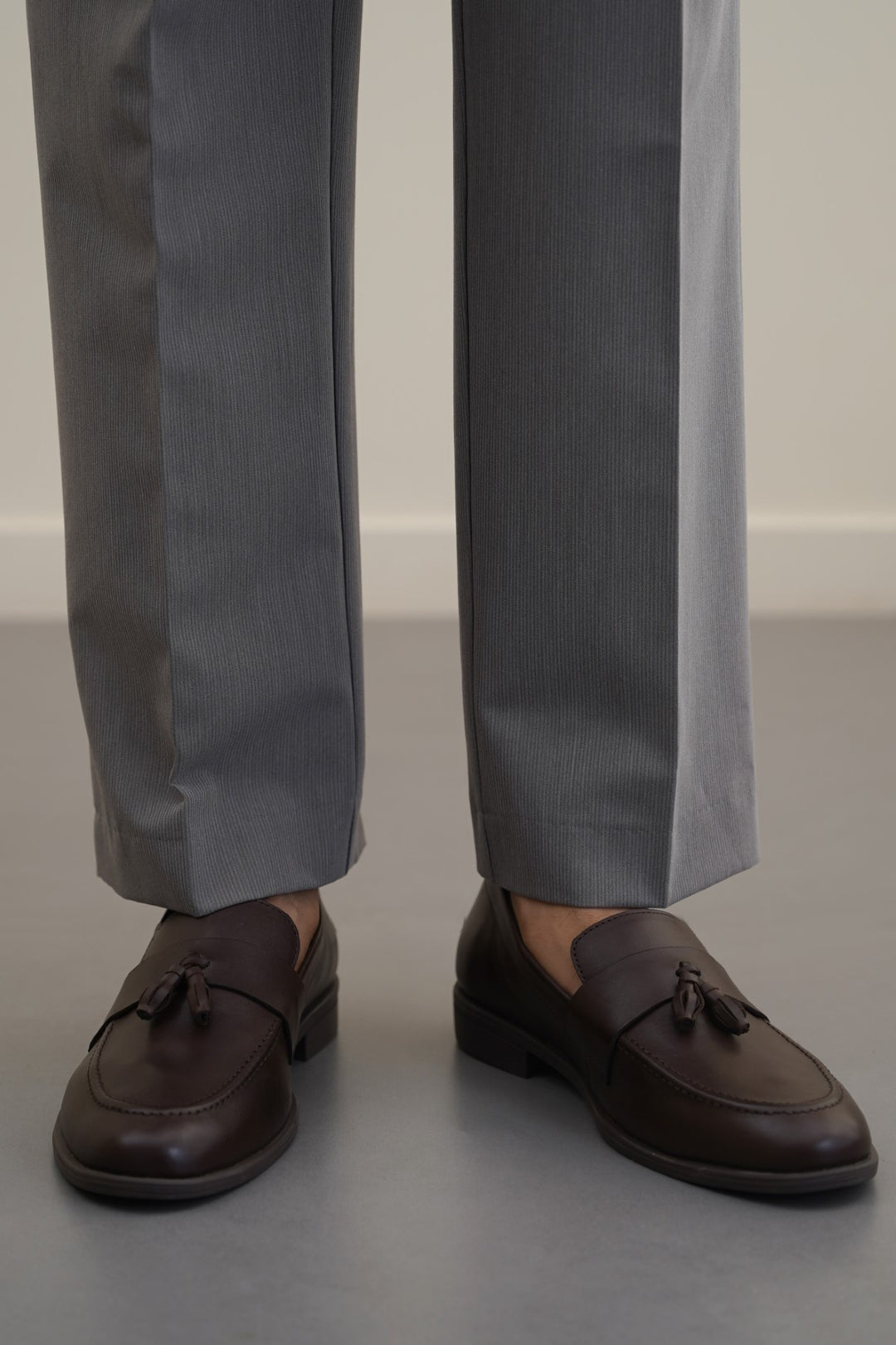 TASSEL LEATHER LOAFERS