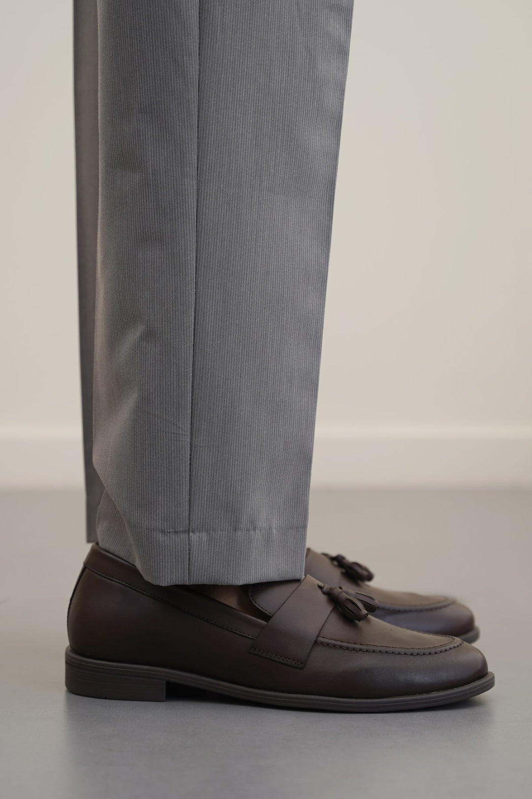 TASSEL LEATHER LOAFERS