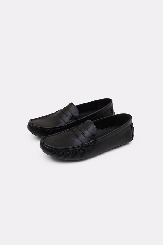 NAPPA LEATHER DRIVING MOCCASINS