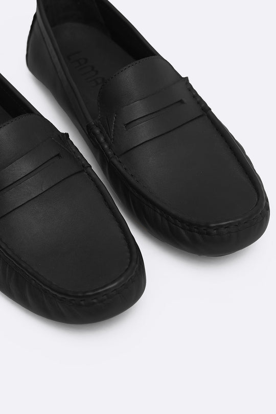 NAPPA LEATHER DRIVING MOCCASINS