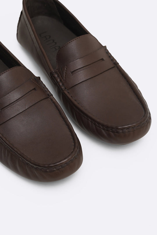 NAPPA LEATHER DRIVING MOCCASINS