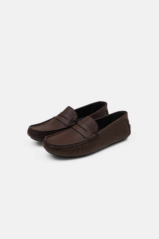 NAPPA LEATHER DRIVING MOCCASINS