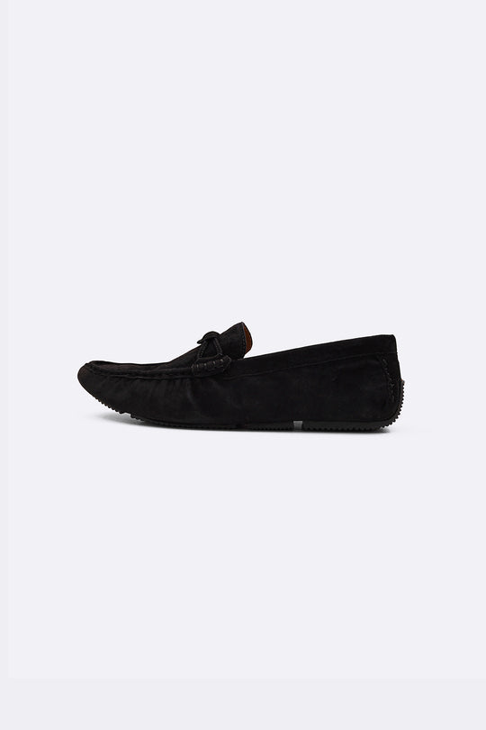 BLACK SUEDE FLEX MOCC