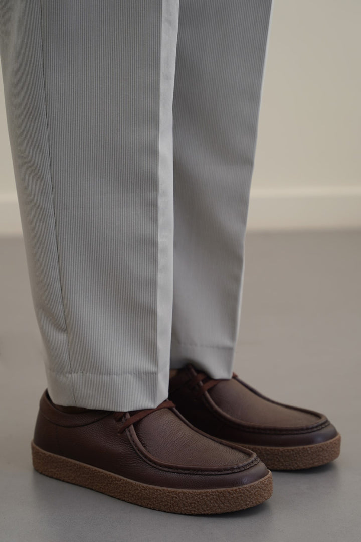 CASUAL MOC-TOE SHOES