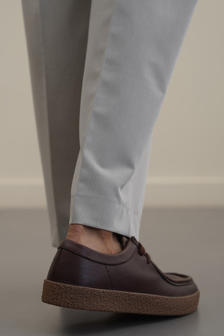 CASUAL MOC-TOE SHOES