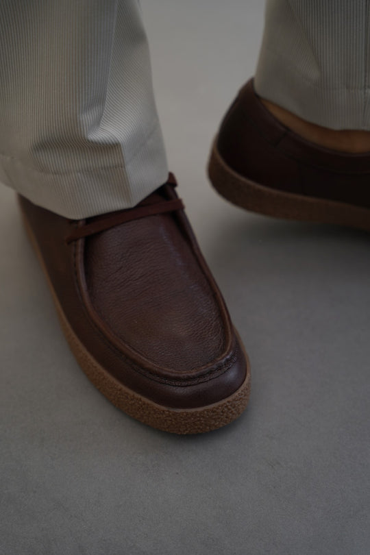 CASUAL MOC-TOE SHOES