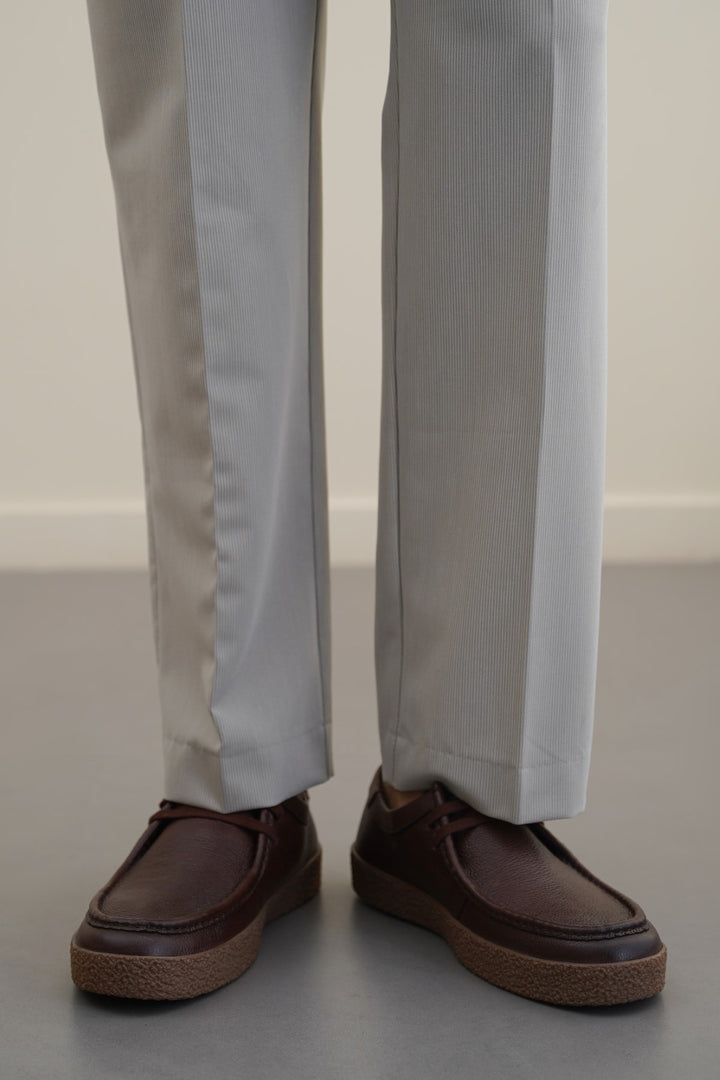 CASUAL MOC-TOE SHOES