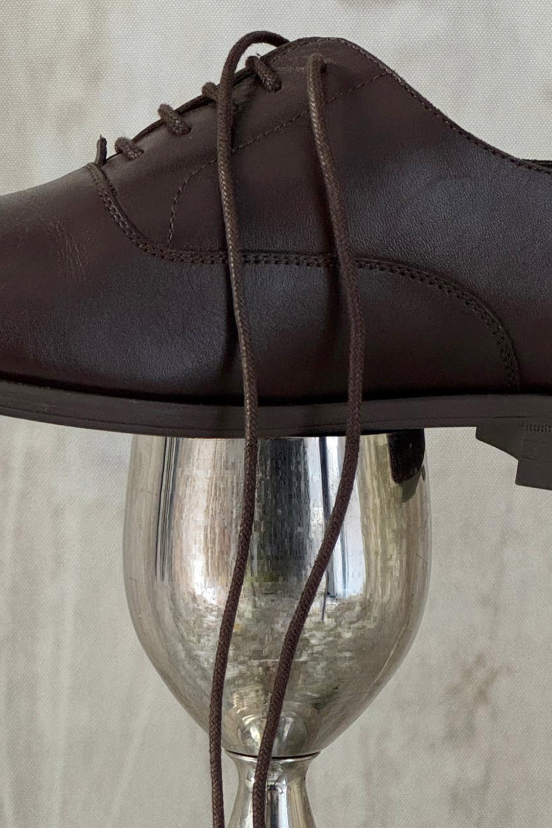 BROWN SMART LEATHER DRESS OXFORD