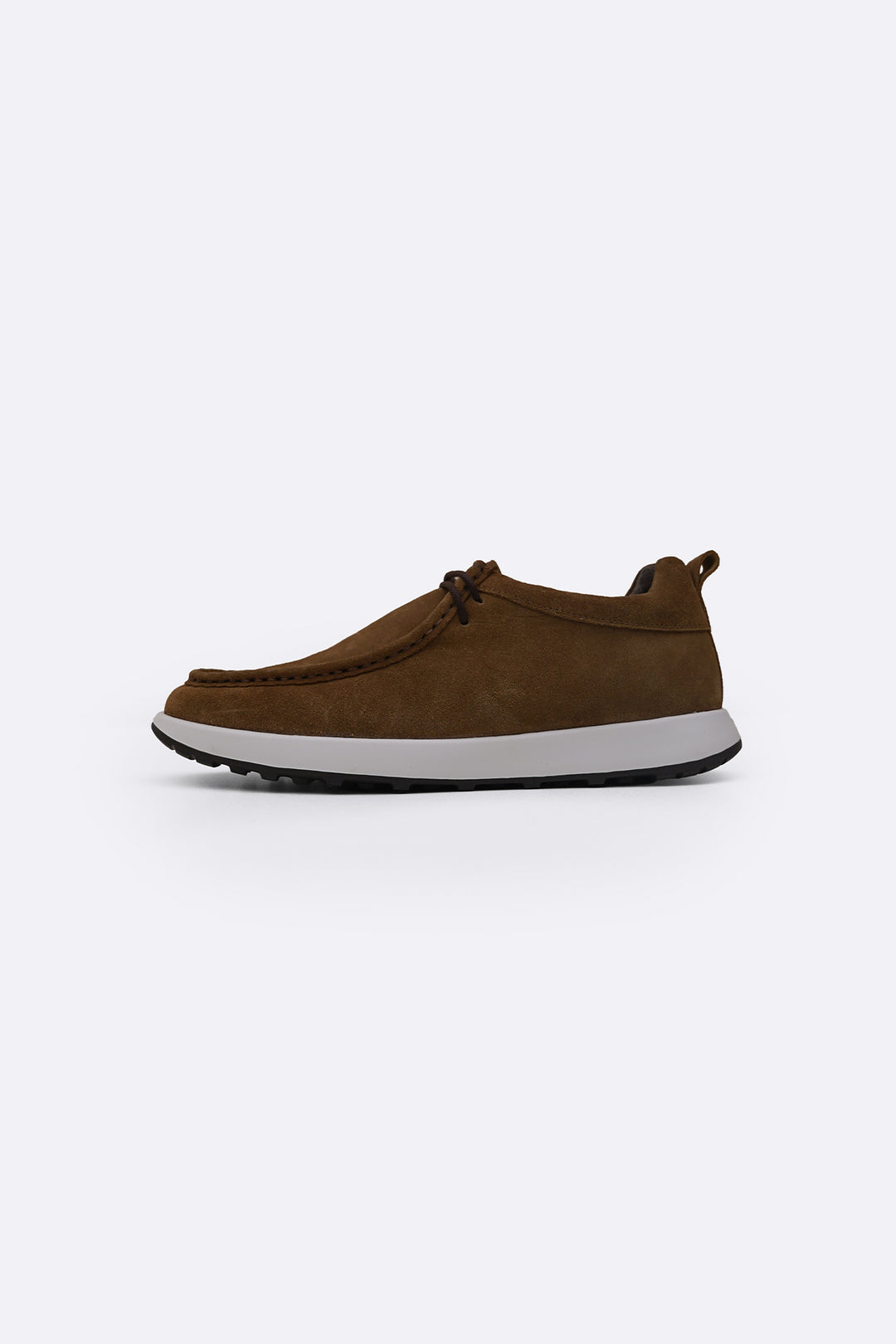 BROWN MOC TOE SUEDE WALKERS