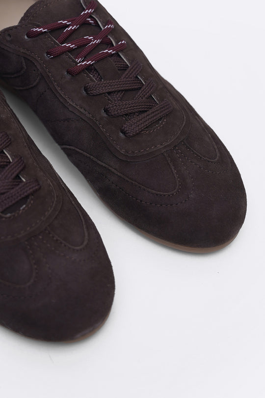 LEATHER 2-LACE SNEAKERS