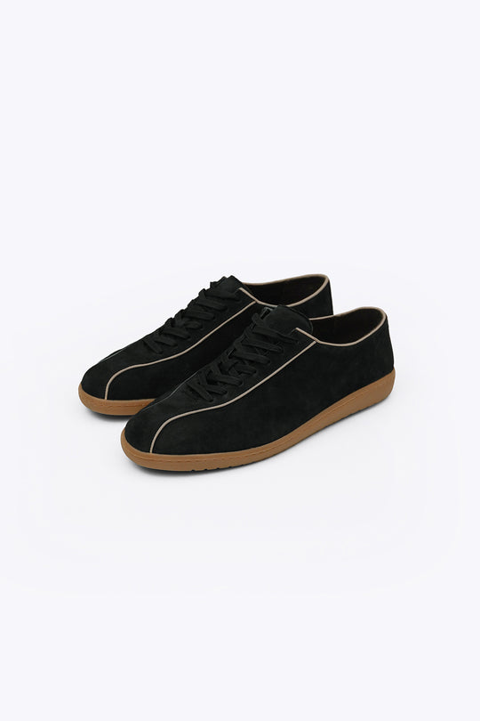 BLACK TOKYO SUEDE SNEAKERS