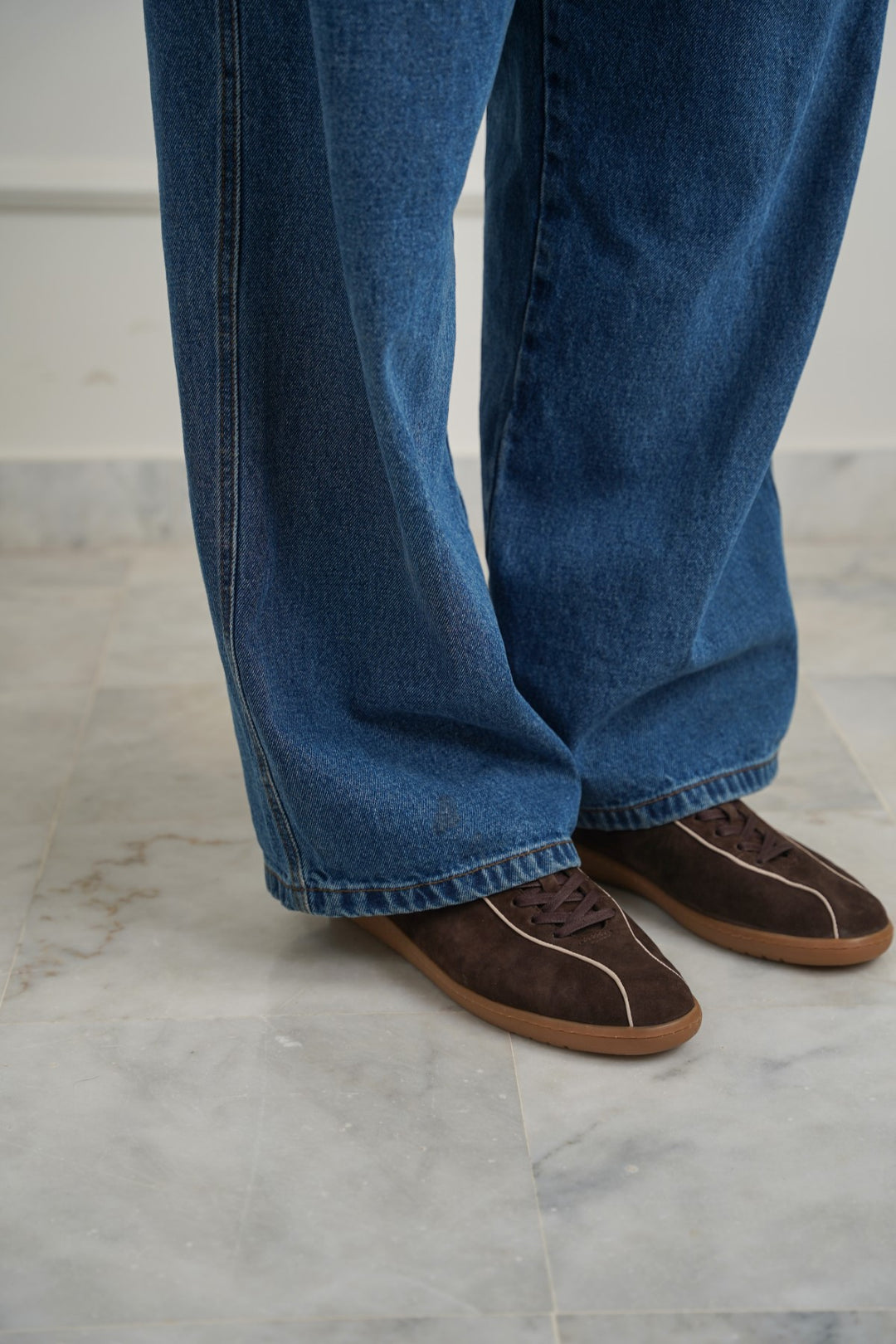 DARK BROWN TOKYO SUEDE SNEAKERS
