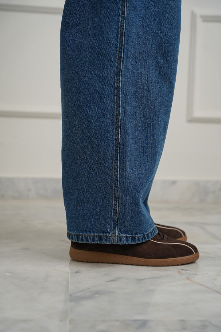DARK BROWN TOKYO SUEDE SNEAKERS