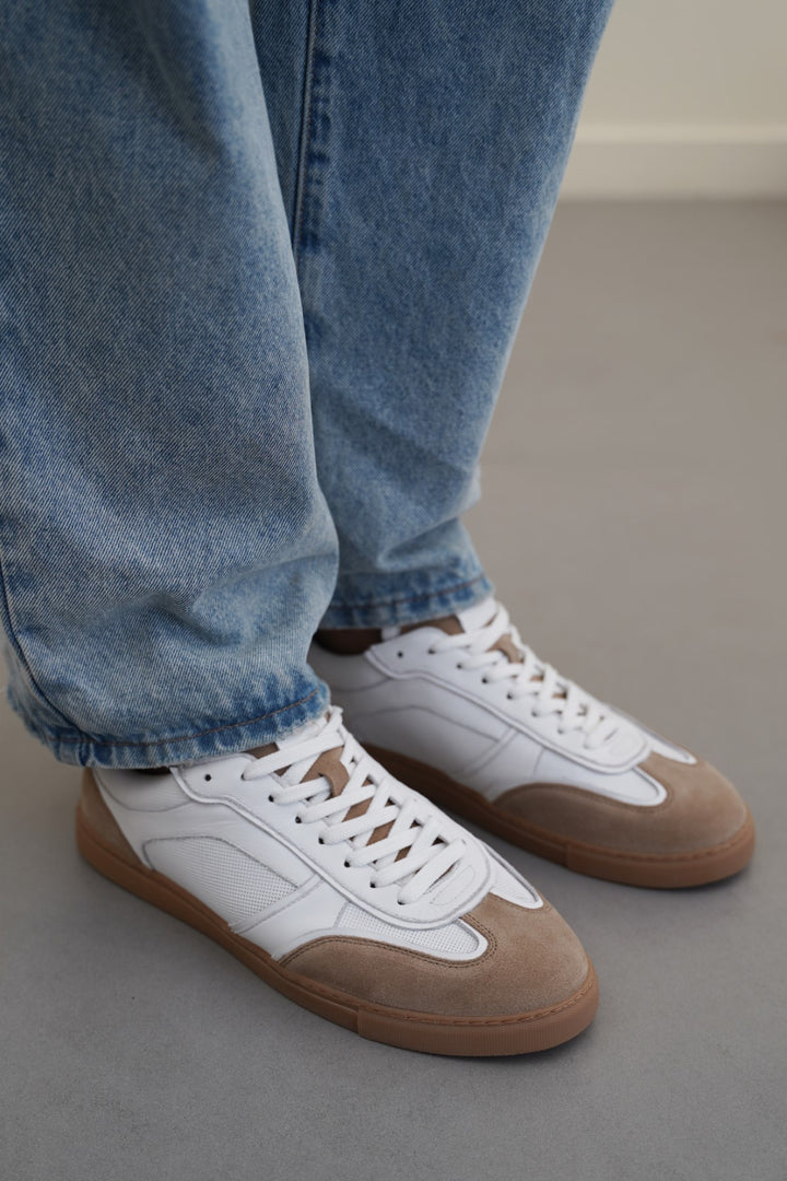 CITY LEATHER SNEAKERS