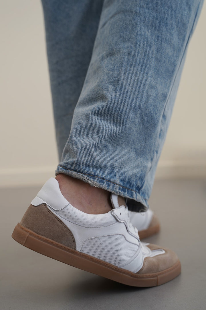 CITY LEATHER SNEAKERS