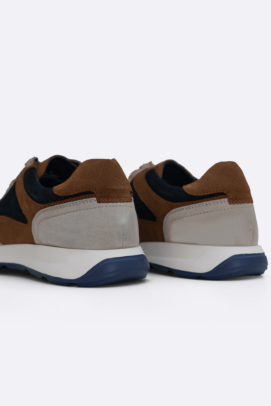 MULTI MULTI PANEL SUEDE SNEAKERS