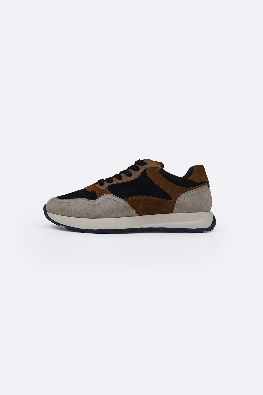  MULTI PANEL SUEDE SNEAKERS