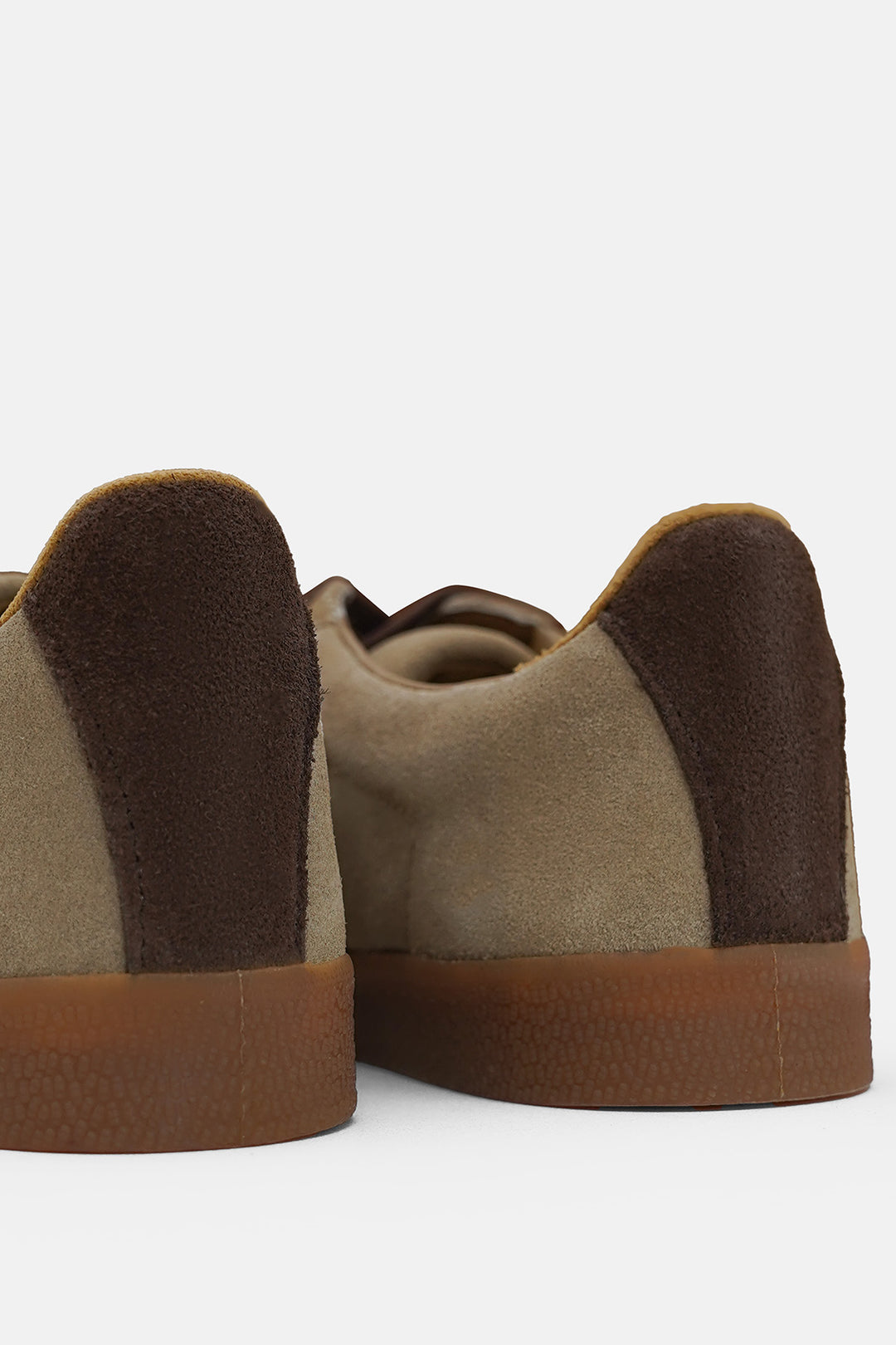 TAUPE SUEDE RETRO SNEAKERS