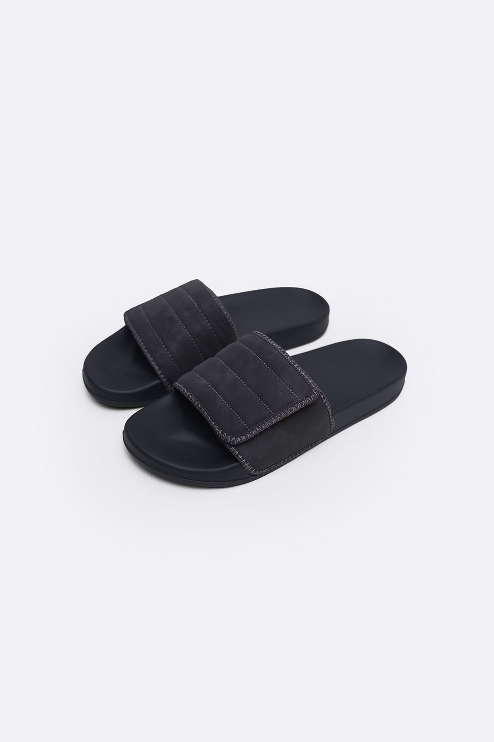 DARK GREY EVERYDAY COMFORT SLIDES