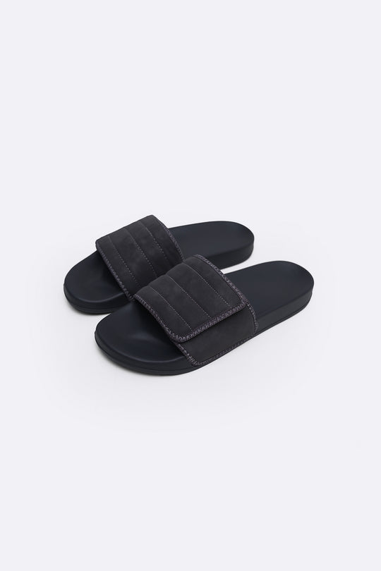 DARK GREY EVERYDAY COMFORT SLIDES