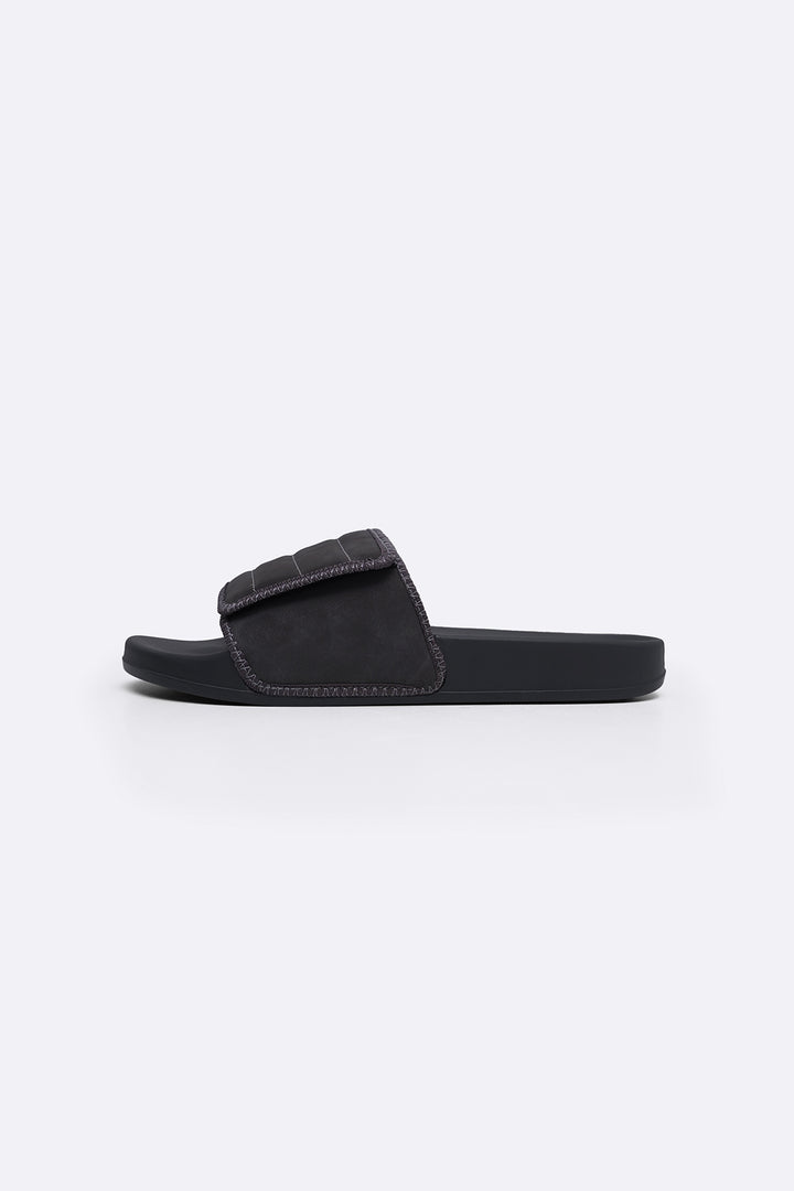 DARK GREY EVERYDAY COMFORT SLIDES