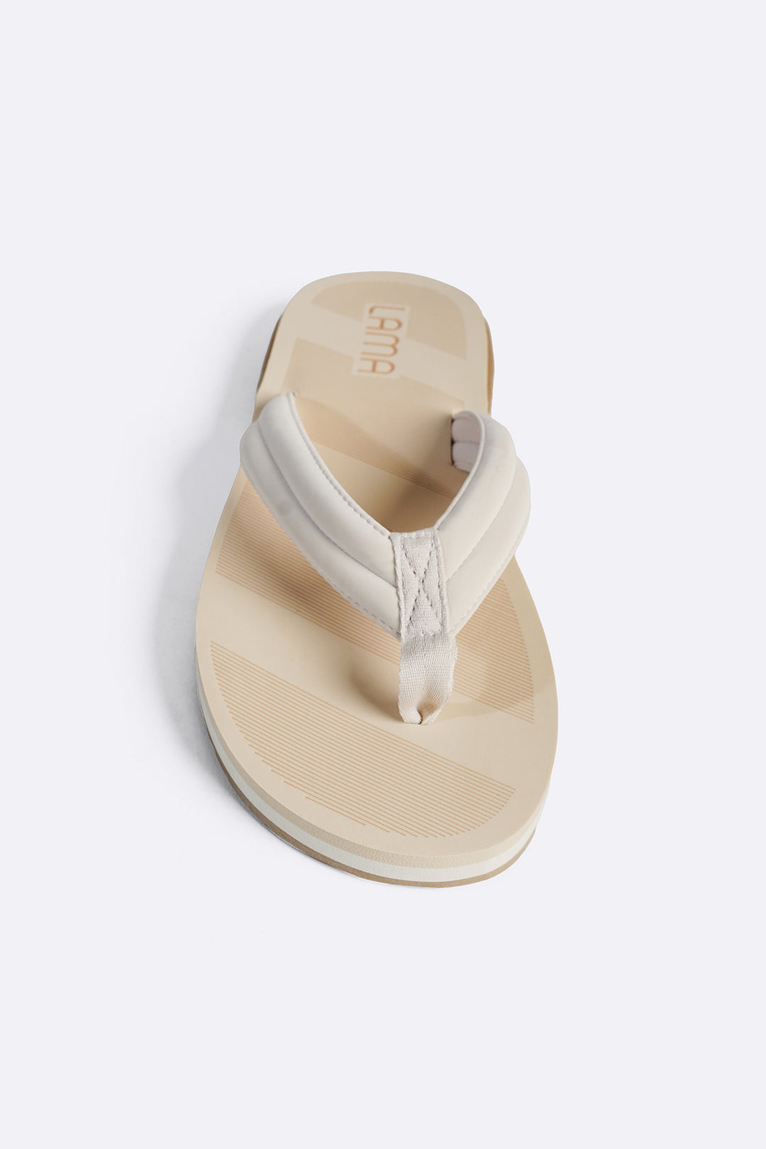 BEIGE CLOUD FLIP FLOPS