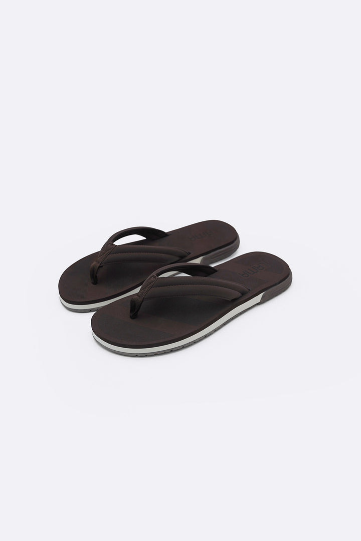 BROWN CLOUD FLIP FLOPS