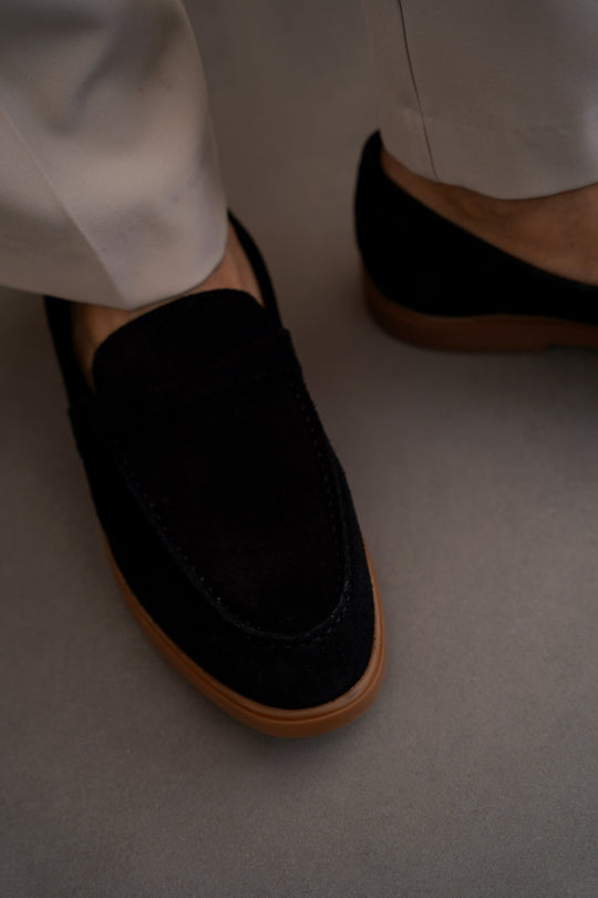 SUEDE LEATHER LOAFERS