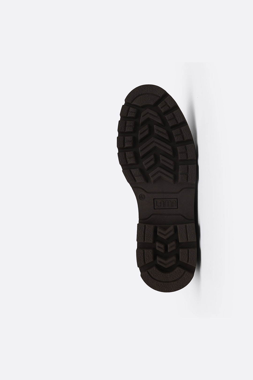 BROWN CHUNKY LEATHER BIKER BOOTS