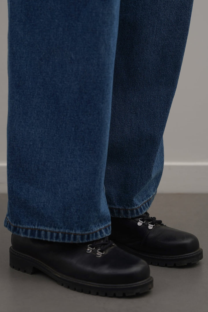 BLACK LEATHER URBAN HIKERS