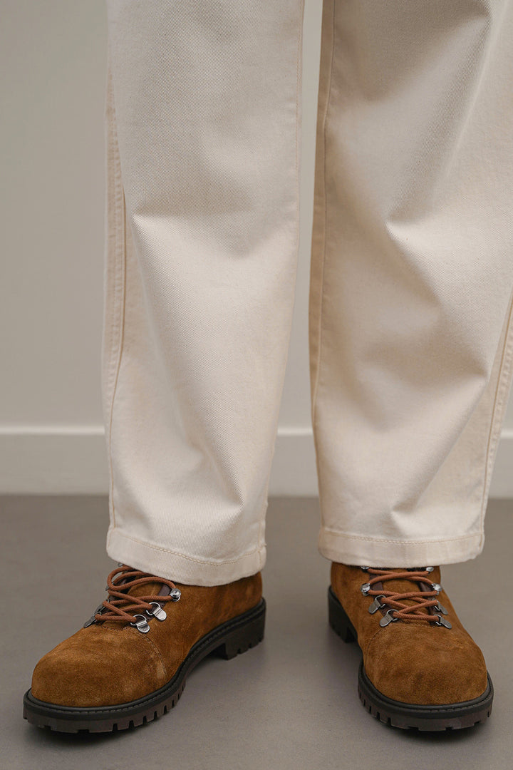 BROWN LEATHER URBAN HIKERS