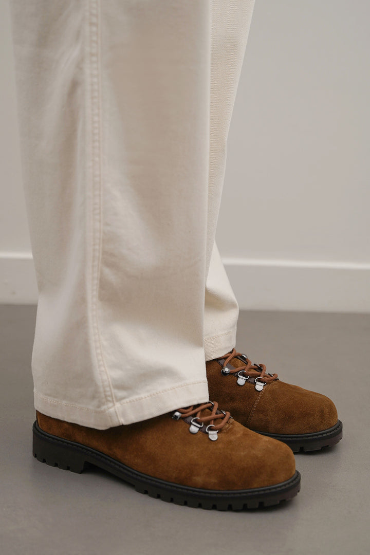 BROWN LEATHER URBAN HIKERS