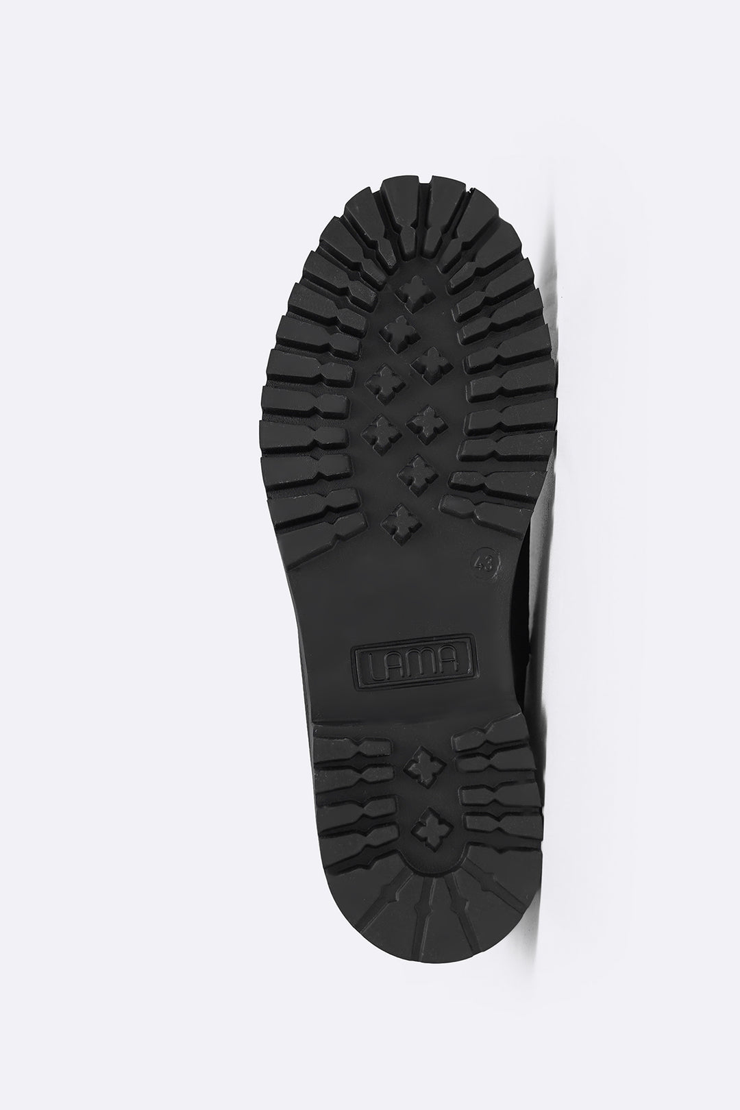 BLACK TITAN LEATHER BOOT