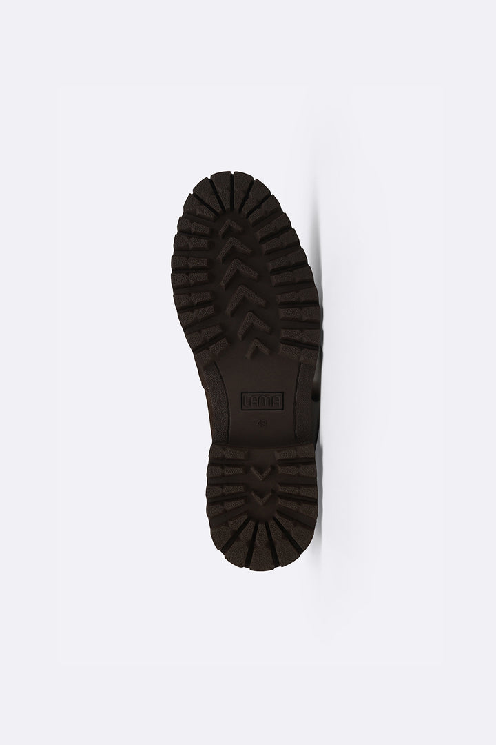 CHUNKY LEATHER LOAFERS