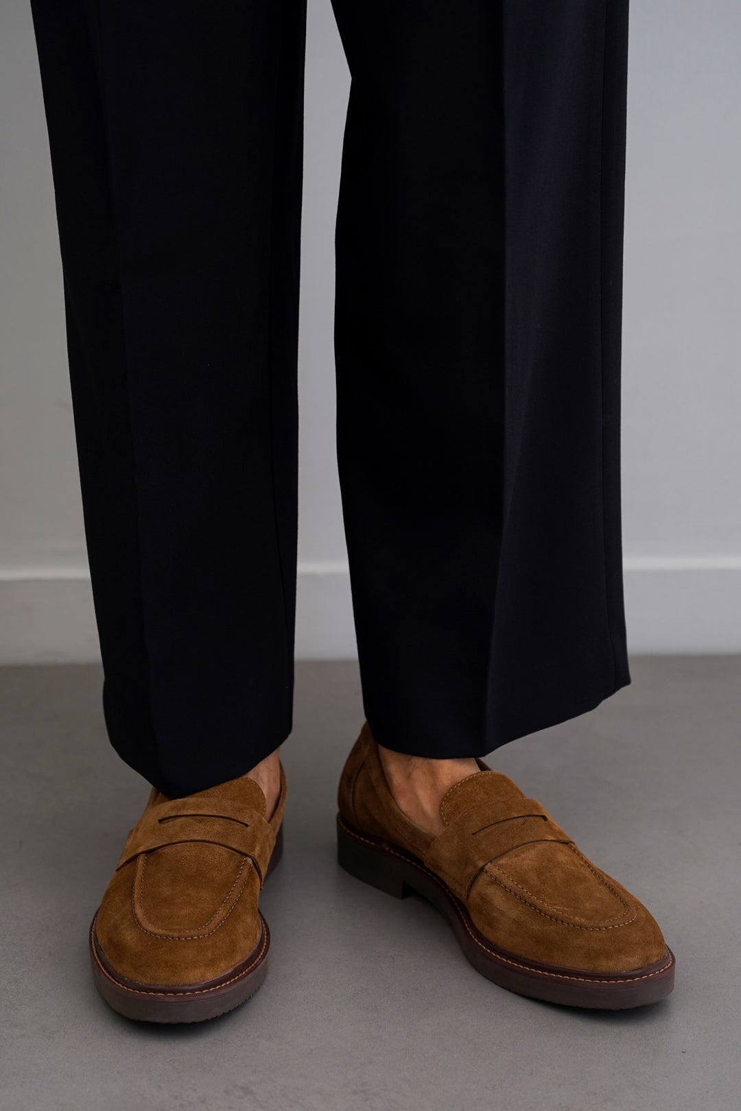 SUEDE LEATHER LOAFERS