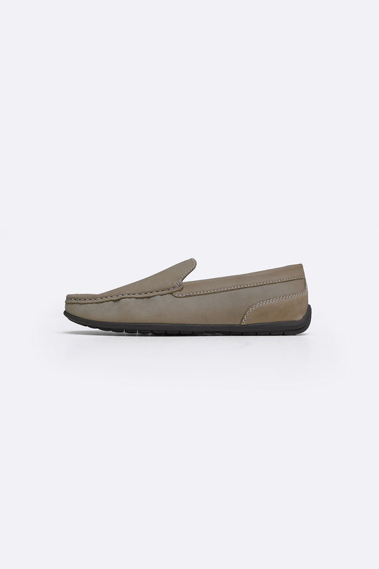 SAND COMFORT REAL LEATHER MOCCASIN