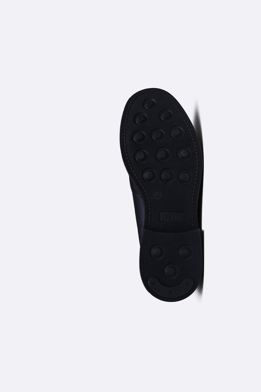 BLACK CLASSIC LEATHER DERBI SHOES