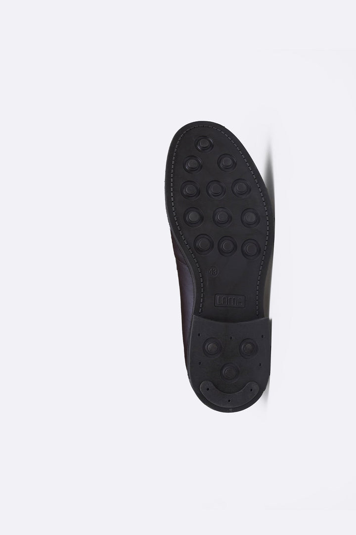 DARK BROWN CLASSIC LEATHER DERBI SHOES