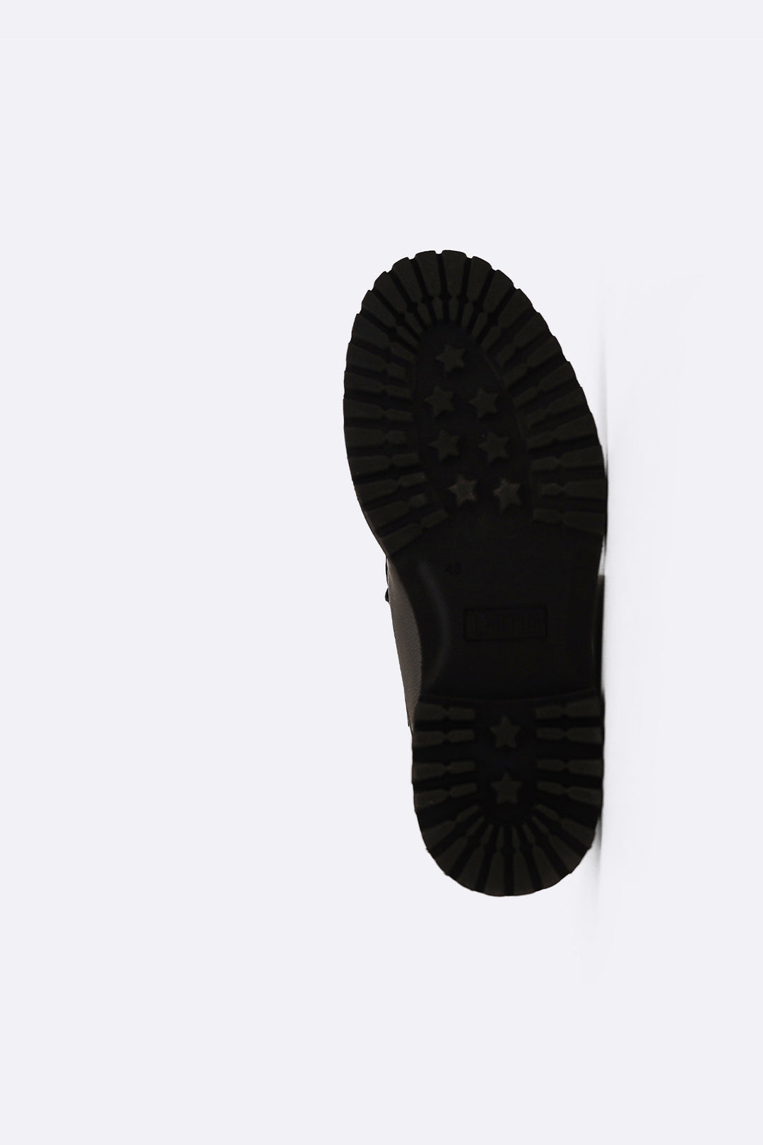 LEATHER MOC-TOE SHOES